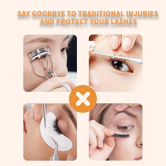 Rechargeable Electric Heated Eyelash Curler – 3 Heat Settings for Long-Lasting Dramatic Curl
