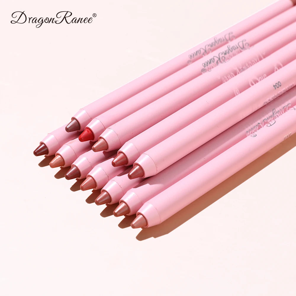 Waterproof Matte Lip Liner – Beeswax-Infused Creamy Precision Pencil for Long-Lasting Definition
