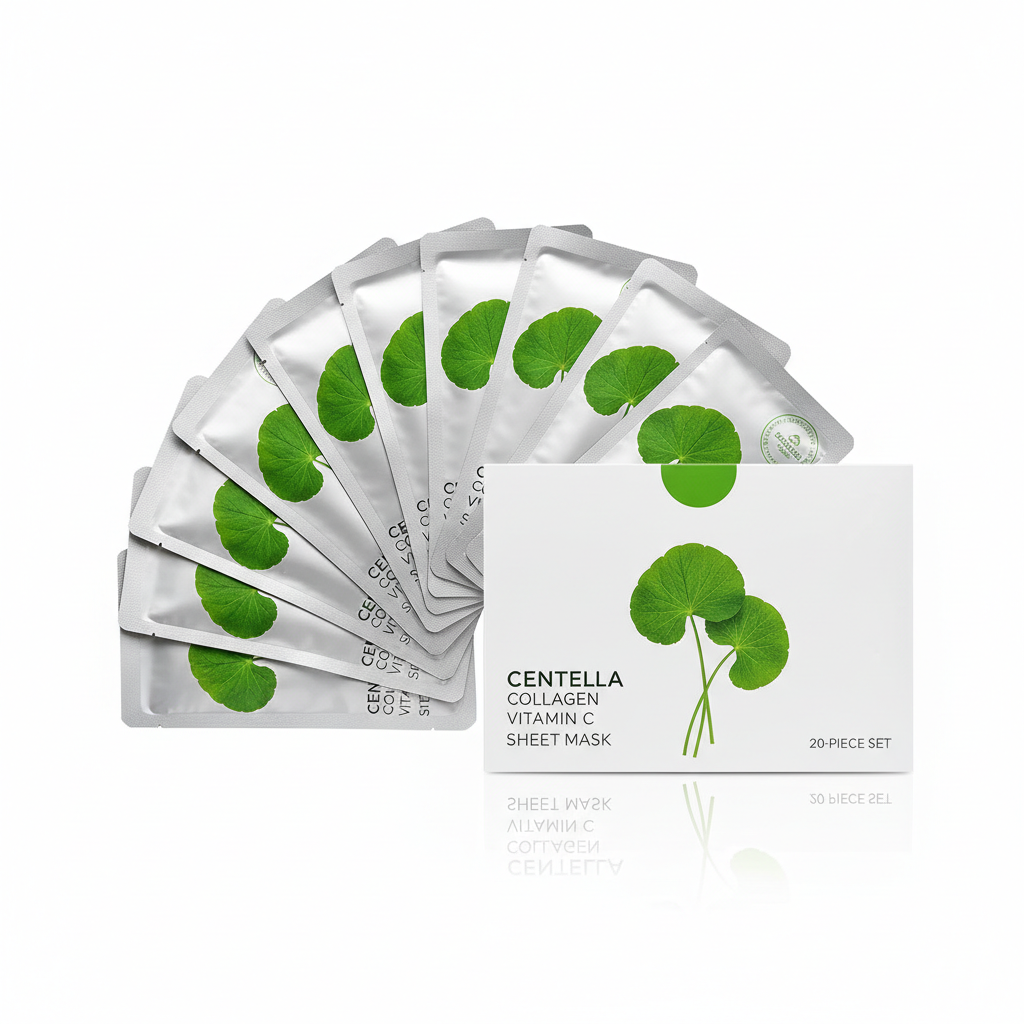 Centella Collagen & Vitamin C Sheet Mask Set