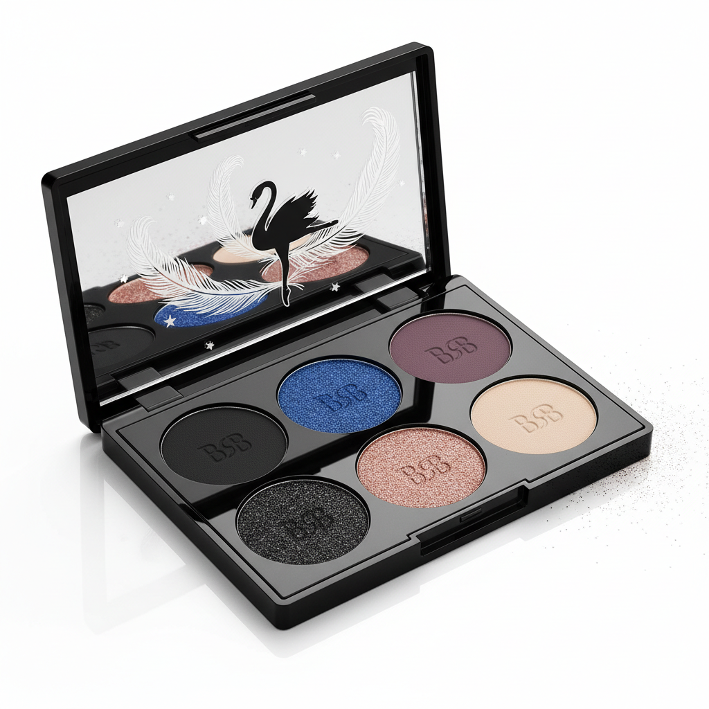 Black Swan Ballet 6-Color Eyeshadow Palette