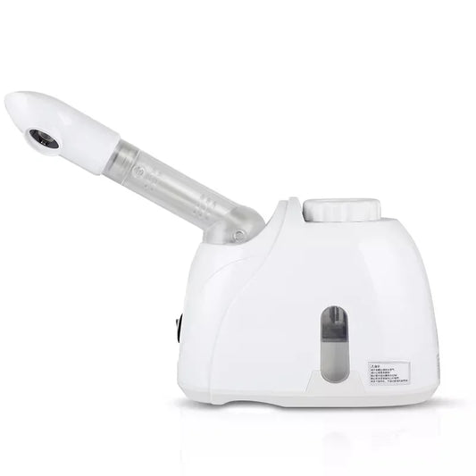 Ozone Warm Mist Facial Vaporizer – 360 Rotatable Aromatherapy Steamer for Deep Pore Cleansing