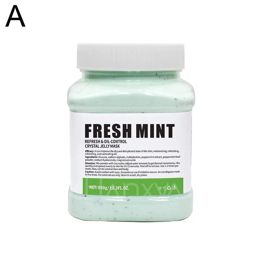 Rose Petal Hydro Jelly Mask – Professional Spa Soft Film Powder for Deep Hydration & Brightening (350g)