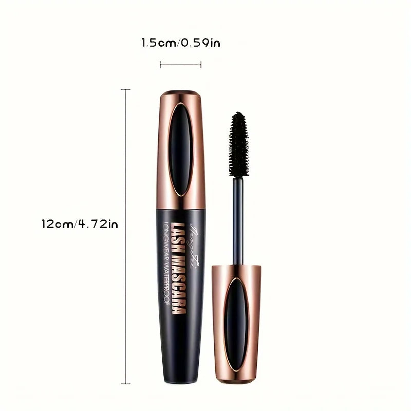 4D Waterproof Volume Mascara – Dramatic Curl & Thickening Formula for Bold, Defined Lashes