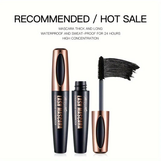 4D Waterproof Volume Mascara – Dramatic Curl & Thickening Formula for Bold, Defined Lashes