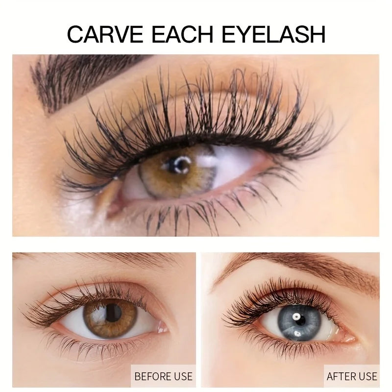 4D Waterproof Volume Mascara – Dramatic Curl & Thickening Formula for Bold, Defined Lashes