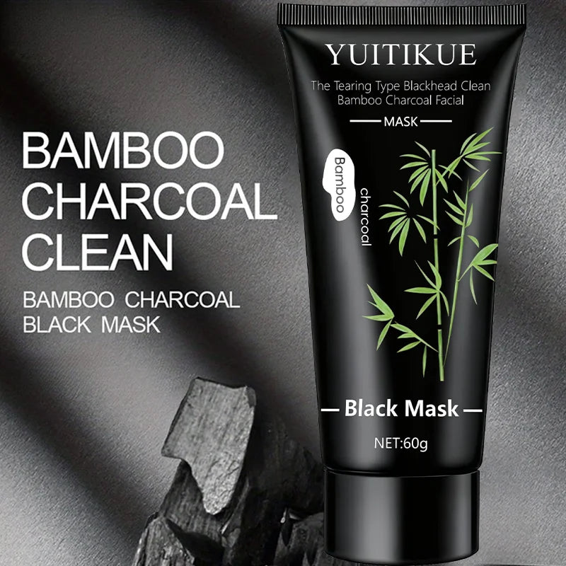 Deep Pore Cleansing Black Mask – Bamboo Charcoal Peel-Off Detox for Clear Skin