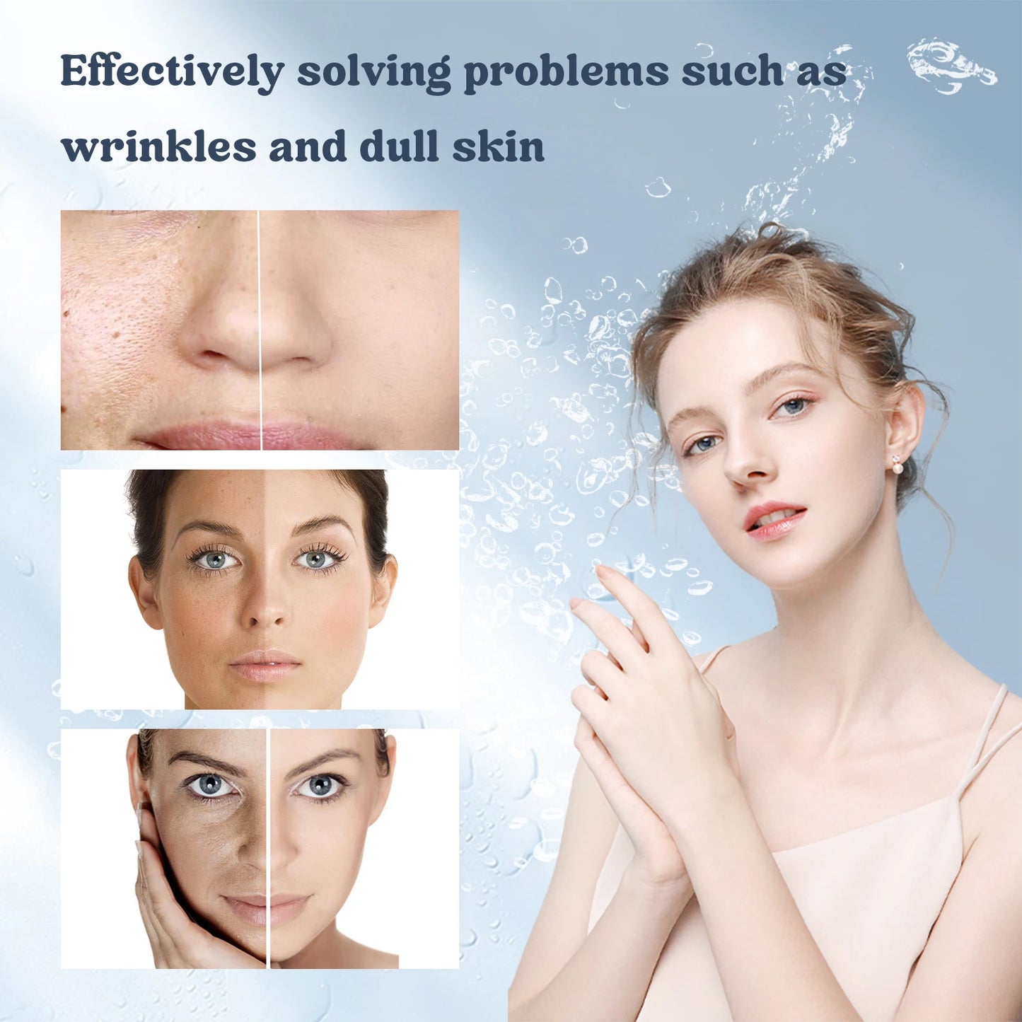 Bio-Collagen Real Deep Hydrogel Mask – Pore-Refining & Elasticity Boost with Probiotics