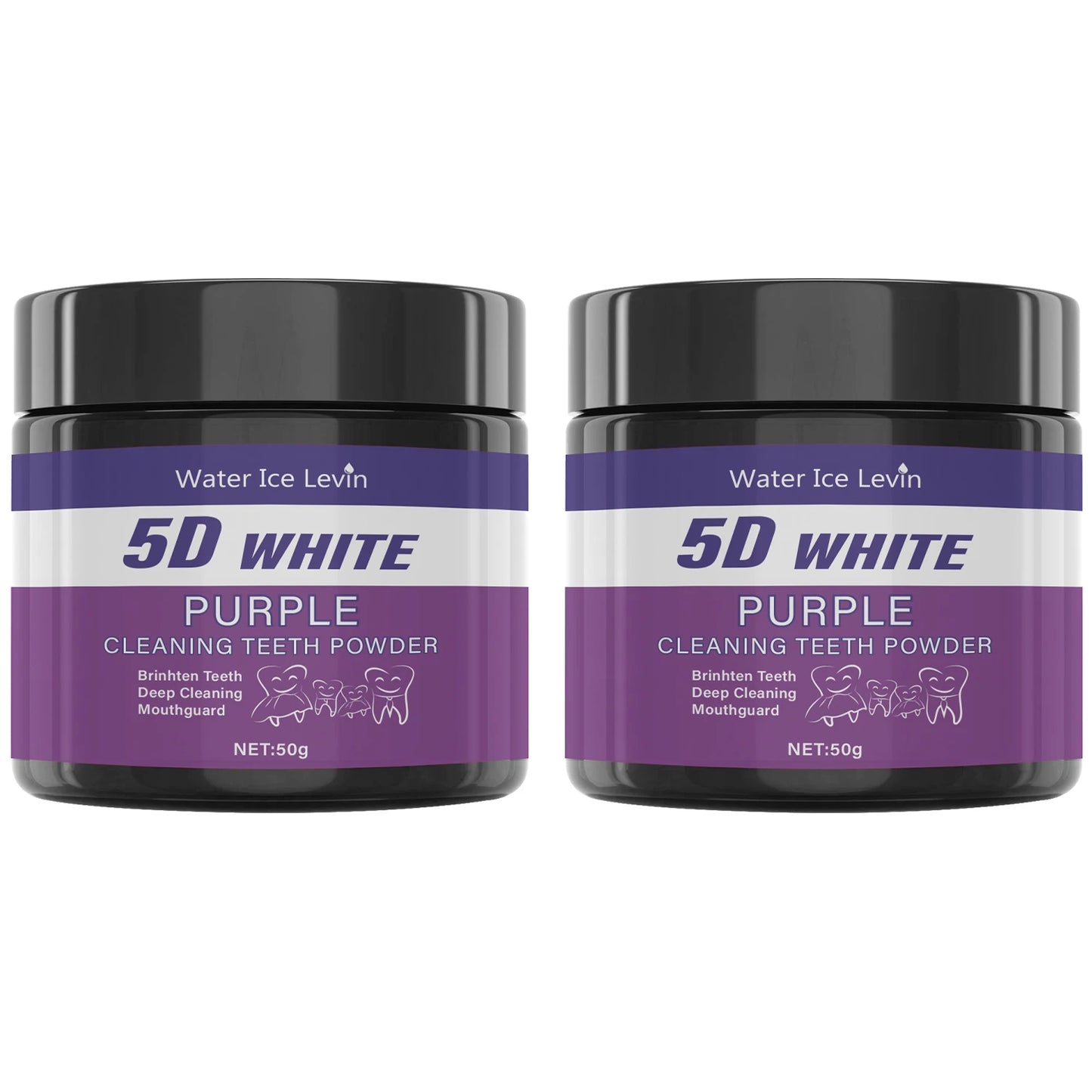 Purple Tooth Whitening Powder – Instant Teeth Whitening & Stain Removal