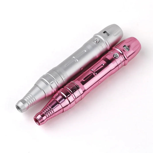 JUN.M Wireless PMU Machine Kit – Dual Battery Precision Tattoo Pen for Eyebrows, Eyeliner & Lips