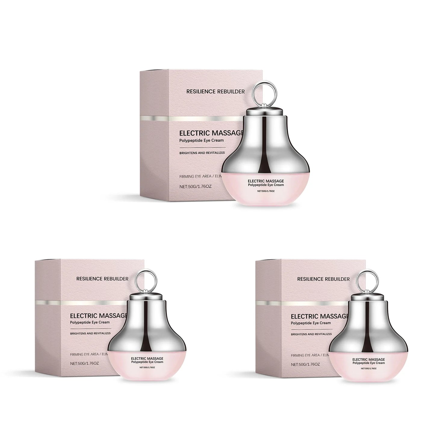 Electric Vibrating Polypeptide Eye Cream – Smart Micro-Massage Anti-Aging & Dark Circle Remover