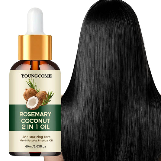 Rosemary Oil Hair Growth Serum – Anti-Frizz & Repair Treatment for All Hair Types
