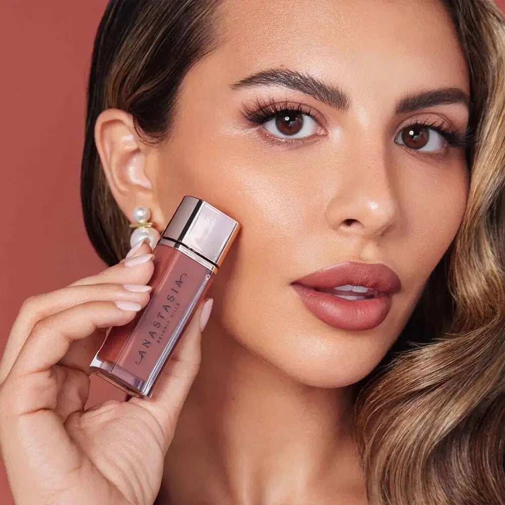 Velvet Silk Nude Matte Lip Gloss – Long-Wear Hydrating Formula in Natural Nude Shades (3.5g)