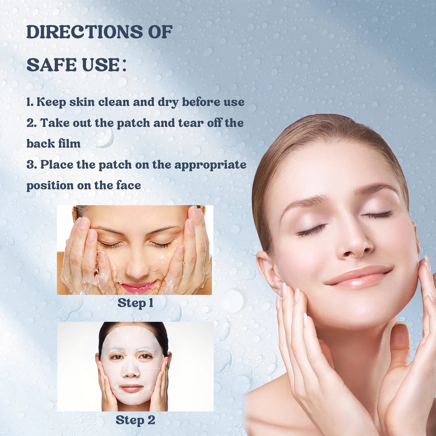 Bio-Collagen Real Deep Hydrogel Mask – Pore-Refining & Elasticity Boost with Probiotics