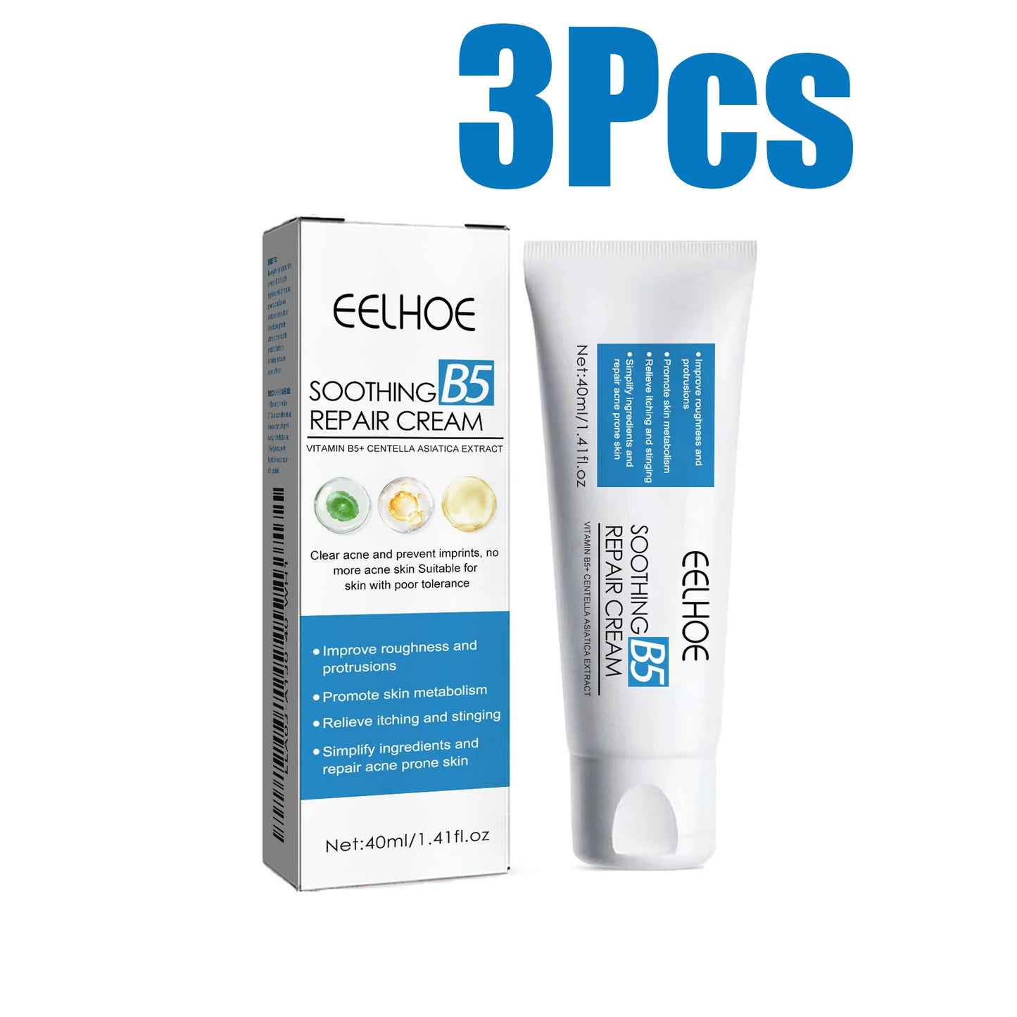 B5 Advanced Barrier Recovery Cream – Vitamin B5 & Centella Soothing Repair for Sensitive Skin (40ml)