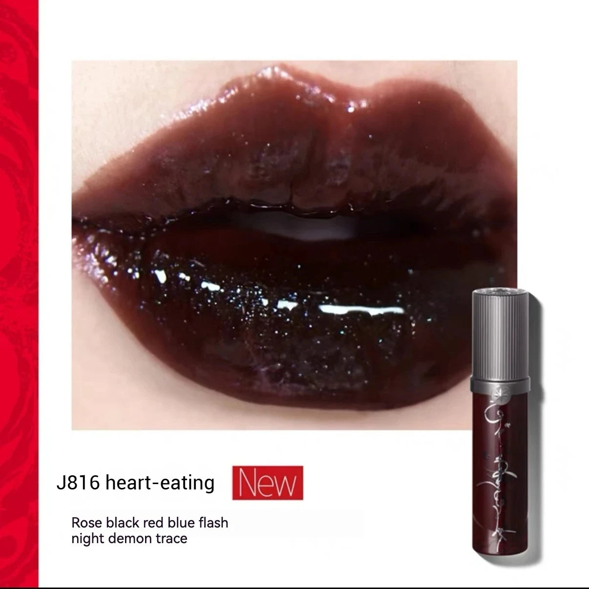 Girlcult Hmong Witch Edition – Velvet Matte Lip Mud & Mirror Gloss Luxury Lip Collection (8 Shades)