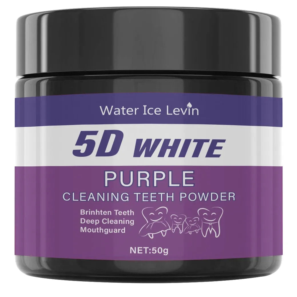 Purple Tooth Whitening Powder – Instant Teeth Whitening & Stain Removal