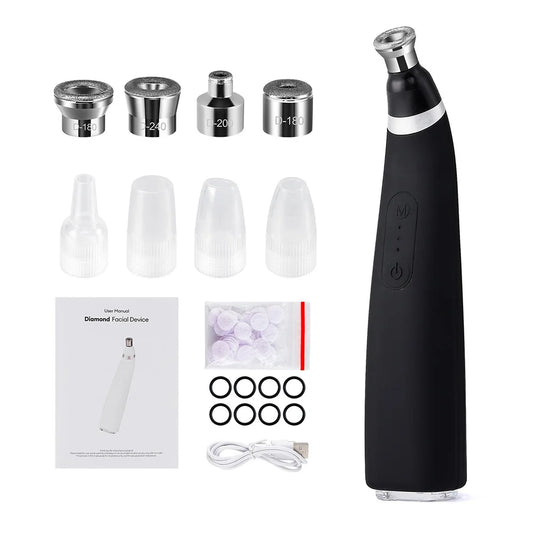 Diamond Microdermabrasion Facial Machine – Professional Deep Exfoliating Skin Resurfacing Device