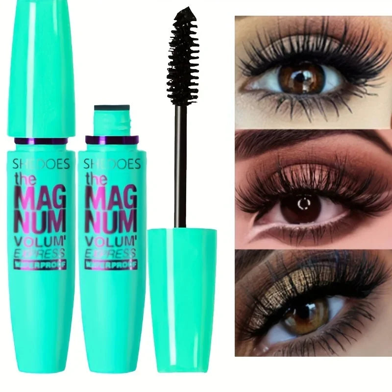 Botanical Silk Fiber Mascara – Natural Euphorbia-Infused Thickening & Lengthening Formula (10g)
