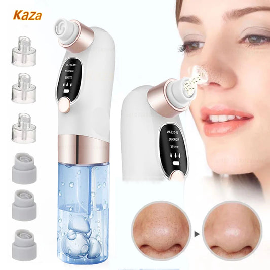 Water Cycle Pore Vacuum Blackhead Remover – USB Rechargeable Deep Pore Suction Cleanser
