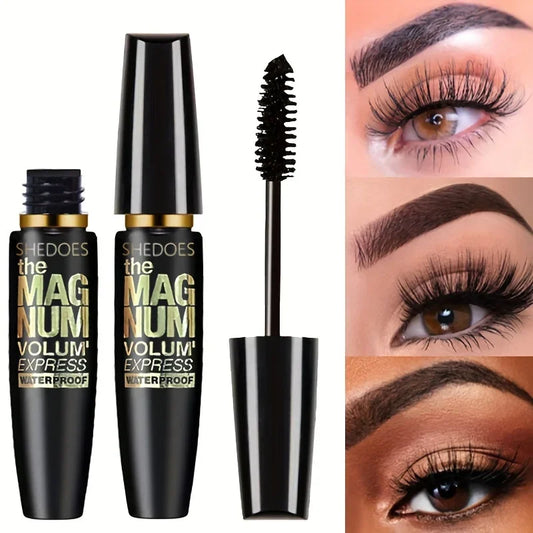 Botanical Silk Fiber Mascara – Natural Euphorbia-Infused Thickening & Lengthening Formula (10g)