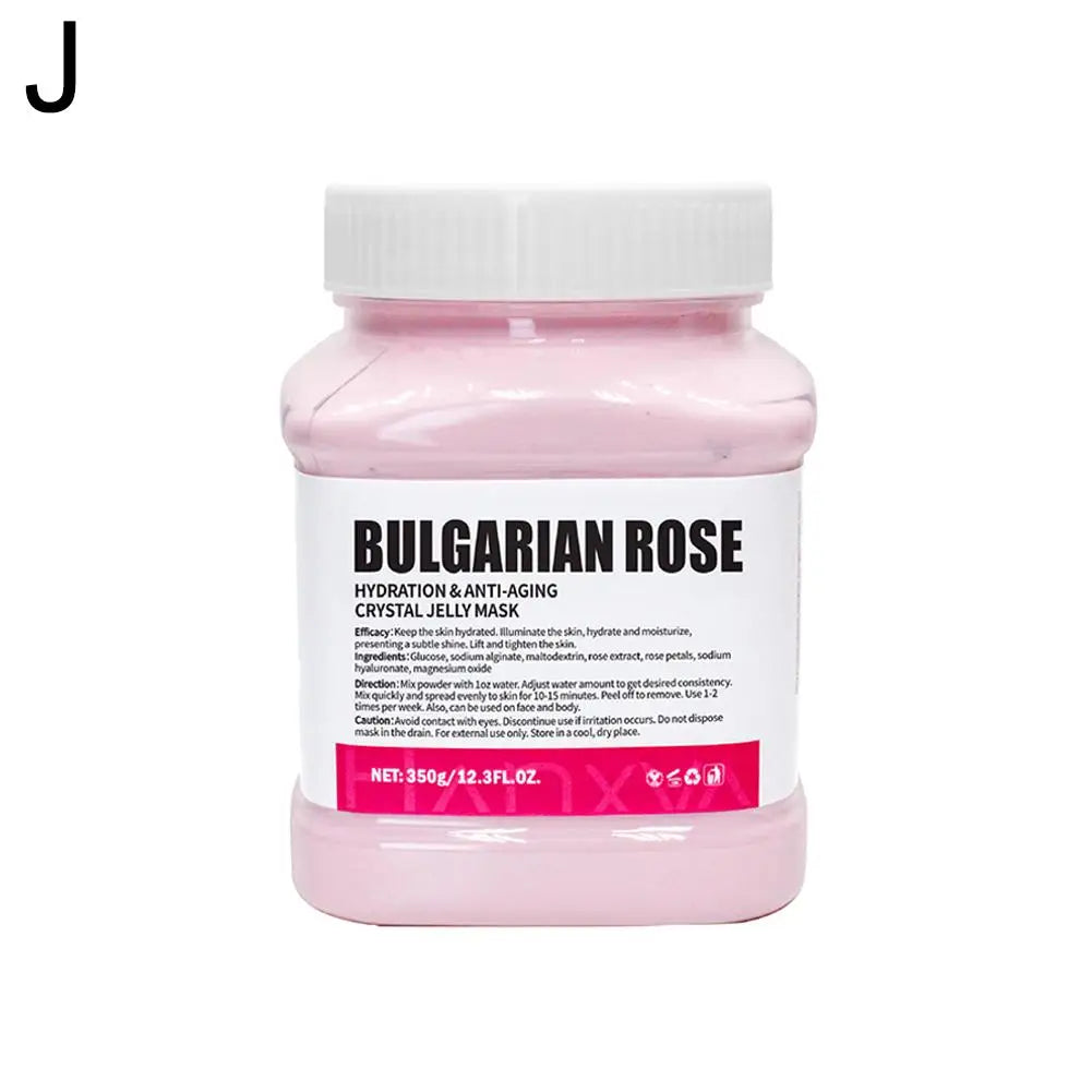 Rose Petal Hydro Jelly Mask – Professional Spa Soft Film Powder for Deep Hydration & Brightening (350g)