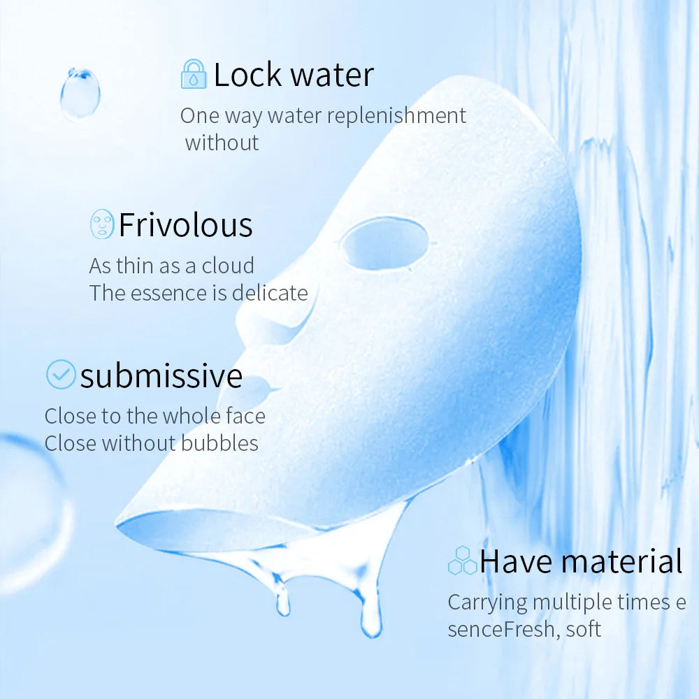 Centella Collagen & Vitamin C Sheet Mask Set – 20-Piece Deep Hydration & Brightening System