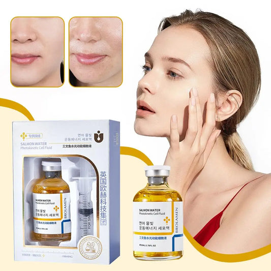 Korean Salmon PDRN Anti-Wrinkle Serum – 24H Deep Hydration & Skin Firming Essence (50ml)