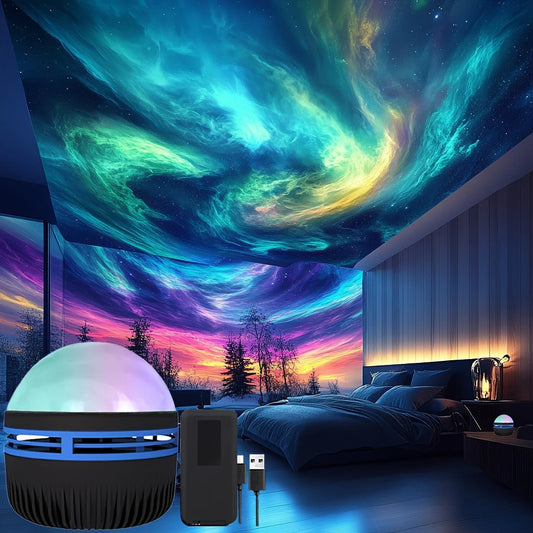 Aurora Borealis Projection Lamp