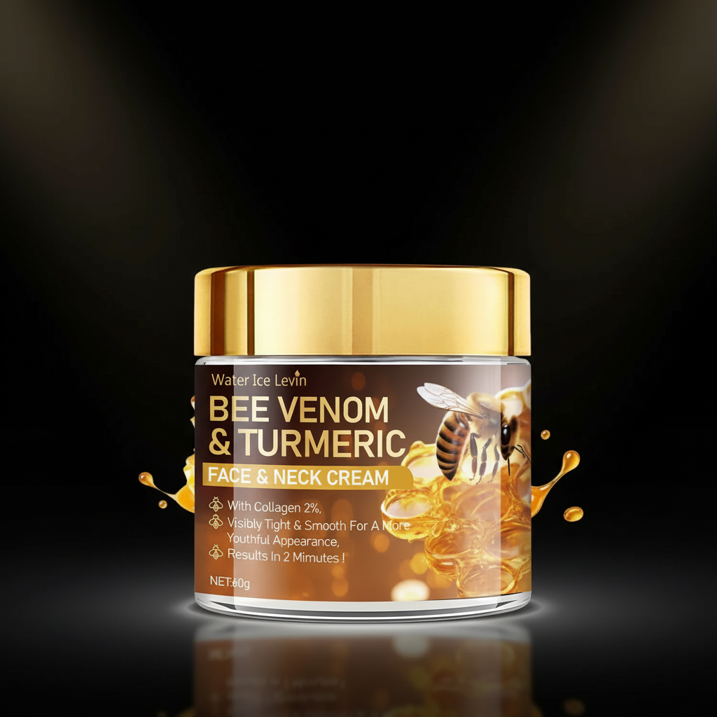 Bee Venom Instant Lifting Cream on dark background