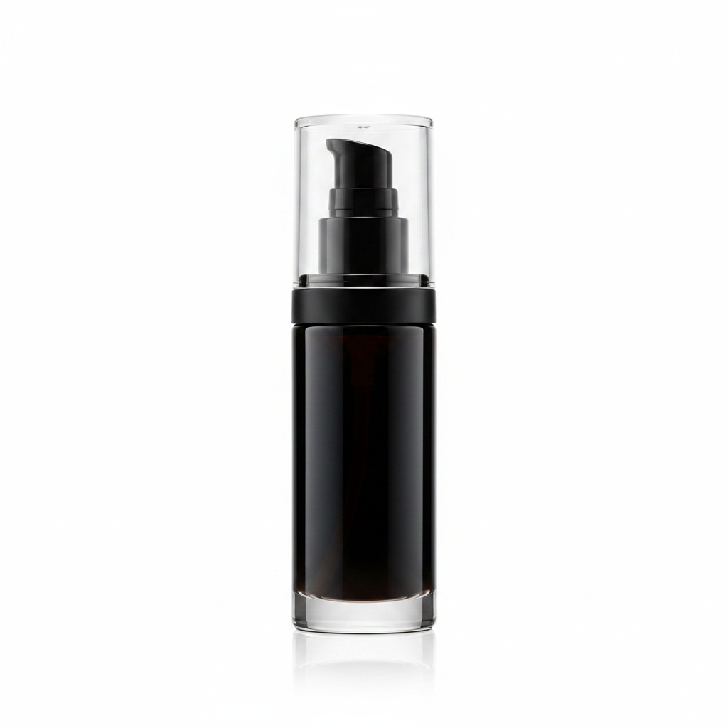 Korean Retinol Serum on white background