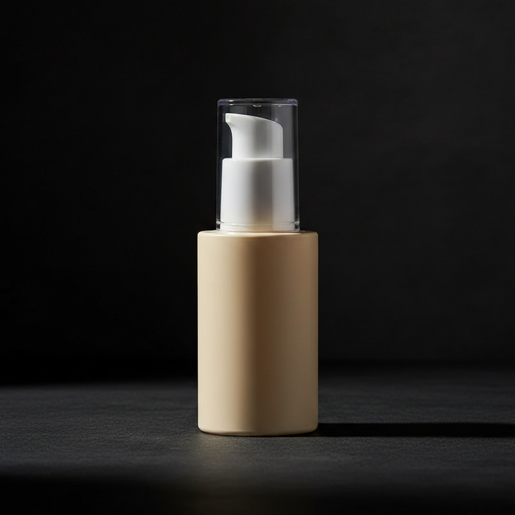 Korean Retinol & Black Ginseng Serum on dark background