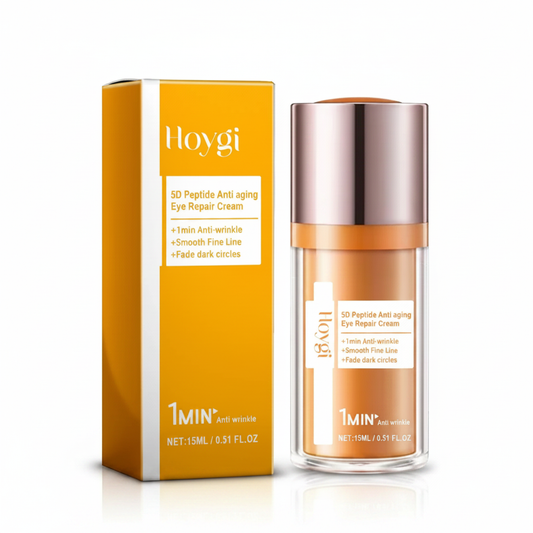 HOYGI 5D Peptide Firming Eye Cream on white background