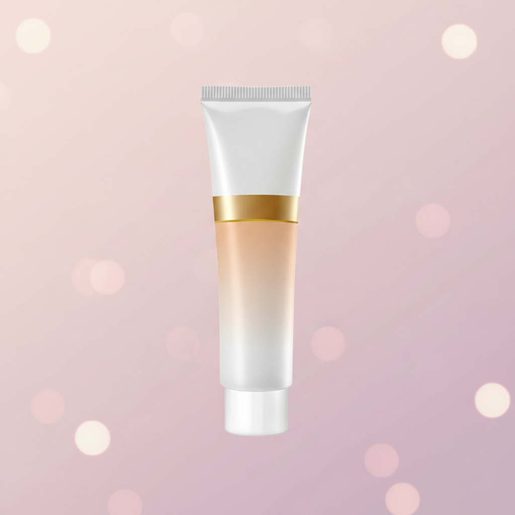 Collagen Eye Cream on blush lavender background
