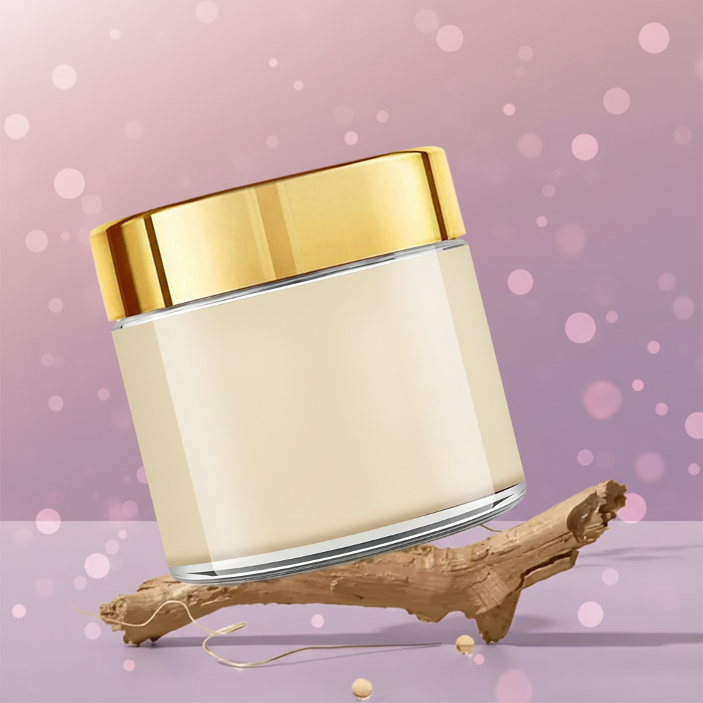 Bee Venom Instant Lifting Cream on blush lavender background